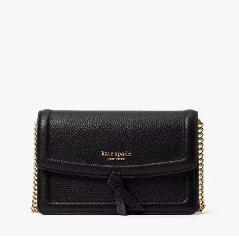 Knott flap kate spade crossbody bag - Picture 1 of 4